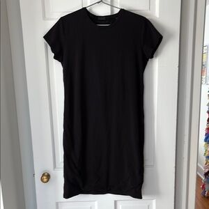 ATM Anthony Thomas Melillo Black Crew Neck dress/shirt xl